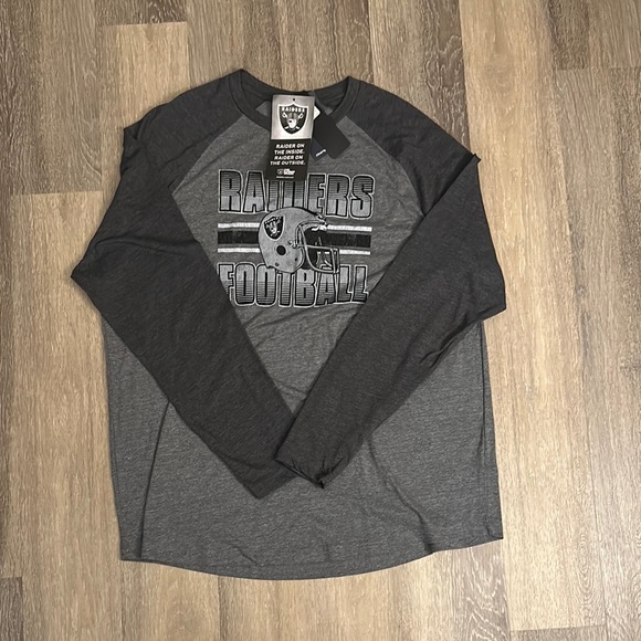 Majesti Clothing Other - Riders by Lee Football Long Sleeve Tee - Gray